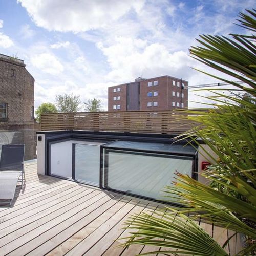 Sportello d'ispezione per tetto - THREE WALL BOX - Glazing Vision - quadrato / rettangolare / in alluminio