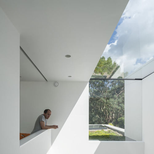 Lucernario per facciata - FLUSHGLAZE EAVES - Glazing Vision - per vetri / per tetto piano / con cornice di supporto in lamiera