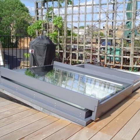 Finestra da tetto in metallo - ROOFLIGHT - Glazing Vision - fissa / scorrevole / a doppi vetri