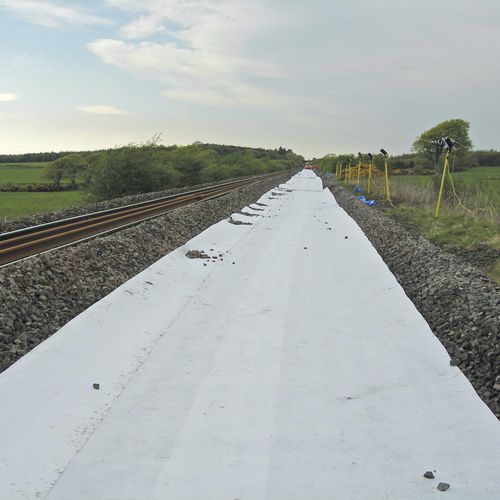 Geotessile tessuto - PW1  - TERRAM - in polipropilene / di protezione / per stabilizzazione dei terreni