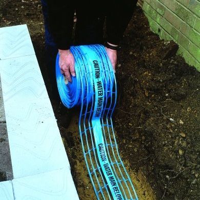 Rete di protezione per lavoro sotterraneo - UTILINET  - TERRAM - in plastica