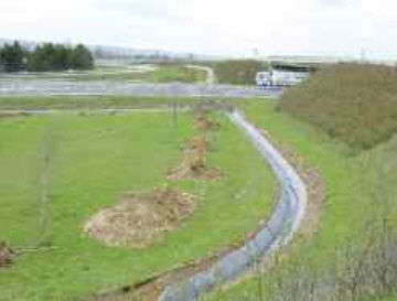 Membrana impermeabilizzante di drenaggio - TERAPRO® FOS - Teragéos - per strade / in rotoli / in composito