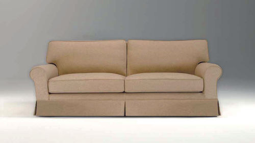 Divano classico - LIBERTY - APULIA HOME DECOR - in tessuto / beige / 2 posti