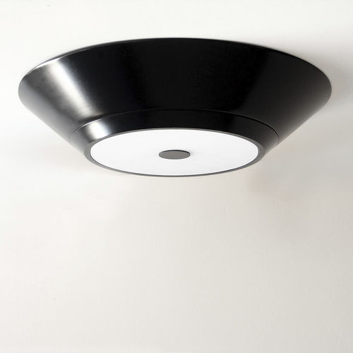 Plafoniera contemporanea - PLATE - LUZ DIFUSION - rotonda / in vetro / in alluminio