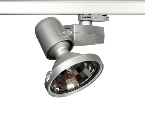 Faretti a binario HID - SHOP-MASTER - Lival - tondo / in alluminio / contract