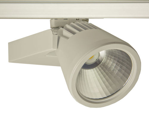Faretti a binario LED - BANDIT  - Lival - tondo / in metallo / contract