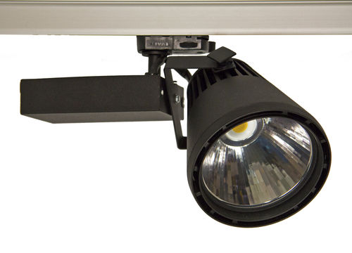 Faretti a binario LED - GLIDER  - Lival - tondo / in metallo / contract