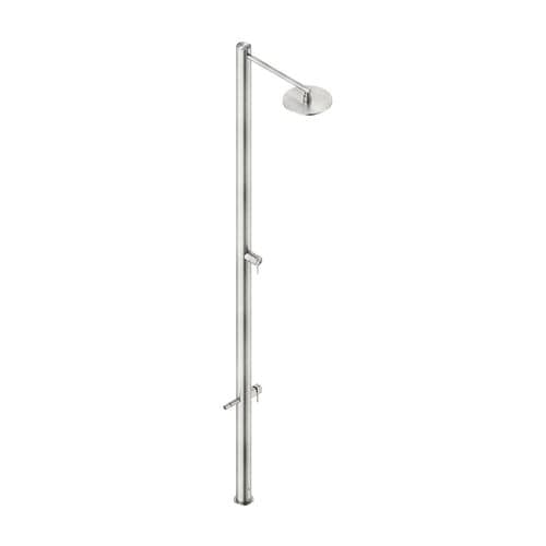 Colonna doccia in acciaio inossidabile - VIX12915AT - Neve rubinetterie - spazzolata / su piede / contemporanea