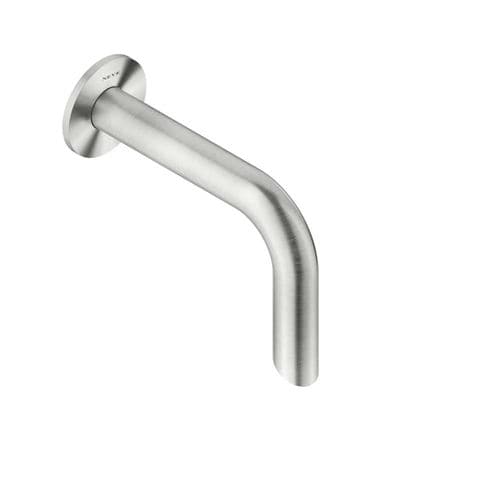 Bocca per lavabo in acciaio inossidabile - DOXCAN130F - Neve rubinetterie - da parete / nera / finitura dorata