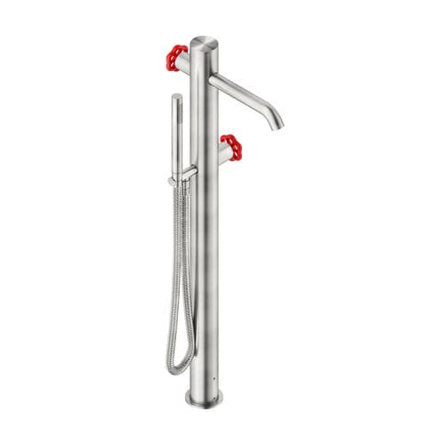 Set vasca in acciaio inossidabile - VOX4940BZ - Neve rubinetterie - a pavimento / contemporaneo / 1 foro