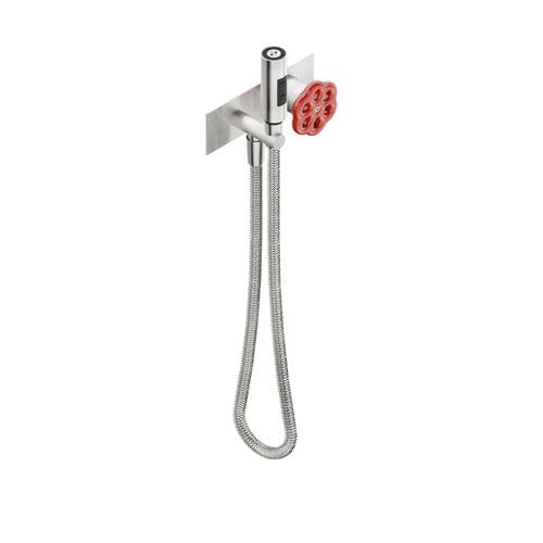 Doccetta manuale da braccia - VOX1G3IDRZ - Neve rubinetterie - per WC / cilindrica / in acciaio inossidabile