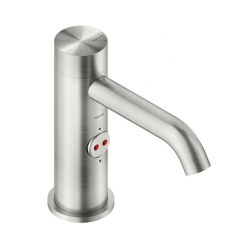 Miscelatore elettronico - ZEX938ETSS - Neve rubinetterie - per lavabo / da appoggio / in acciaio inossidabile