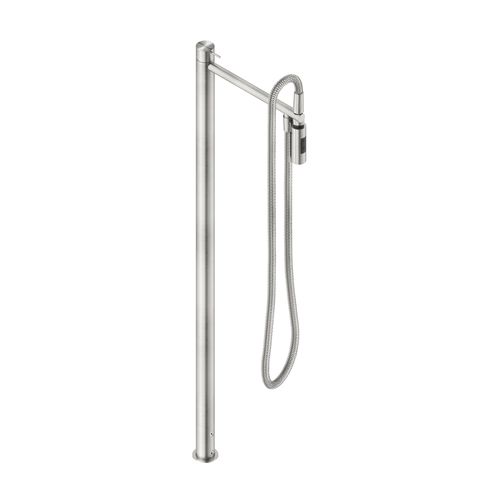 Set vasca in acciaio inossidabile - ZEX4940A - Neve rubinetterie - a pavimento / contemporaneo / 1 foro