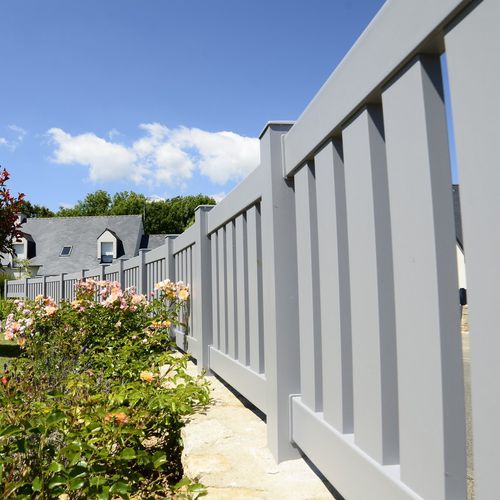 Recinzione a sbarre - HEOL - Kostum - da giardino / in alluminio / rettangolare