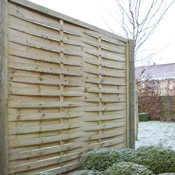 Recinzione a lamelle - CLASSIC - Collstrop Garden - da giardino / in pino