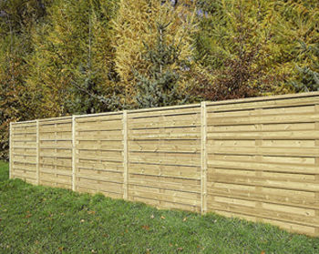 Recinzione a lamelle - PALACE - Collstrop Garden - da giardino / in legno / classica