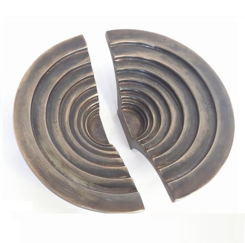 Maniglia a tirante per porta - DECO D - Philip Watts Design - in ottone / in alluminio / in bronzo