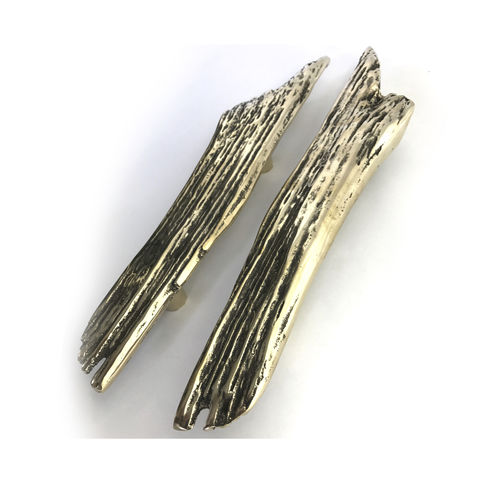 Maniglia a tirante per porta - DRIFTWOOD (SMALL) - Philip Watts Design - in ottone / in alluminio / in bronzo