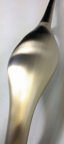 Maniglia a tirante per porta - LITTLEJOHN - Philip Watts Design - in ottone / in alluminio / in bronzo