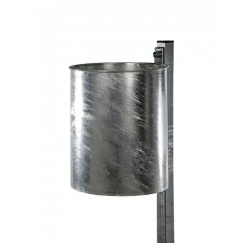 Portarifiuti pubblico - 7019-00 - Metallwerke Renner GmbH - da terra / in acciaio galvanizzato / in acciaio con rivestimento a polvere
