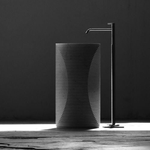 Lavabo autoportante - INTROVERSO - ANTONIO LUPI - in marmo / conico / contemporaneo