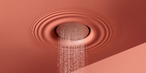 Soffione doccia da soffitto - RAINDROP - ANTONIO LUPI - rotondo / a pioggia