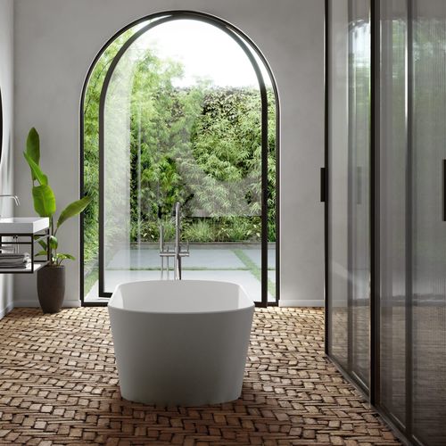 Vasca da bagno ovale - CL/05.70010 - Clou BV - ad isola / per ambiente abitativo / ad uso professionale