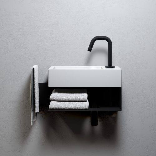 Mobile da bagno contemporaneo - CL/07.36.030.21 - Clou BV - per uso residenziale / in metallo / da parete