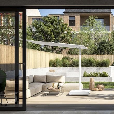 Ombrellone quadrato - Nano UX Architecture - Umbrosa - laterale / in Sunbrella® / in alluminio