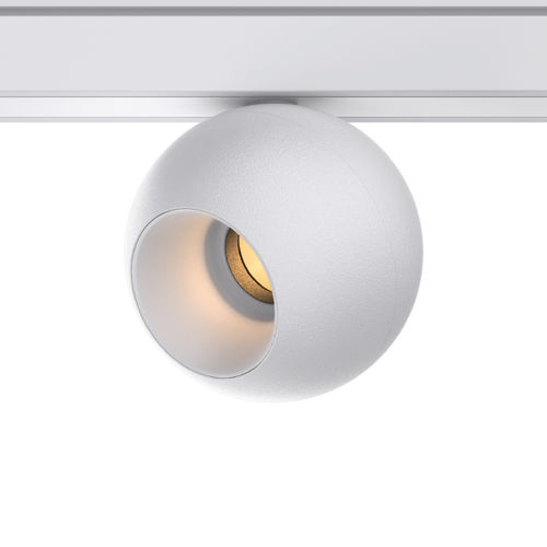 Faretti a binario LED - CELESTIA  - Switch Made - sferico / in metallo / contract