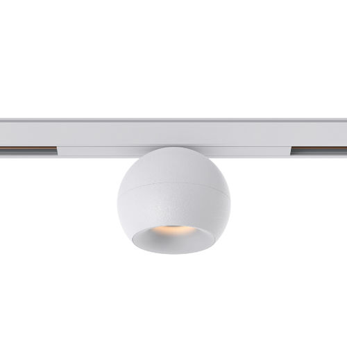 Faretti a binario LED - CELESTIA 48 - Switch Made - sferico / in metallo / contract