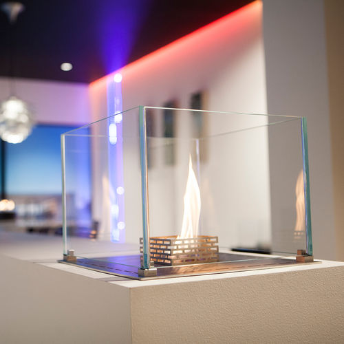 Bruciatore a bioetanolo rotondo - NICE  - Decoflame - contemporaneo