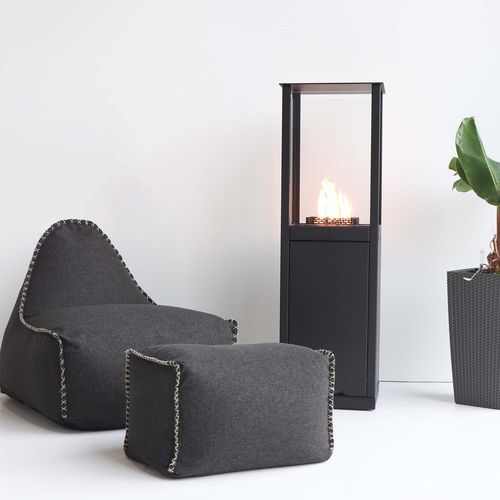 Riscaldamento a infrarossi per cortile autoportante - Malmö - Decoflame - a gas
