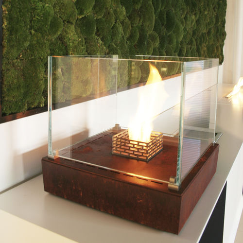 Camino a bioetanolo - NICE TABLE-TOP ™ TOWER - Decoflame - da appoggio / da terra / centrale