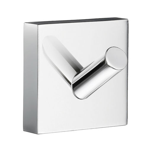 Appendiabiti da parete contemporaneo - H0861006 - HEXOTOL - in ottone cromato / individuale / da bagno
