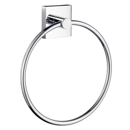 Portasalviette ad anello - H0861010 - HEXOTOL - da parete / in ottone cromato / per hotel