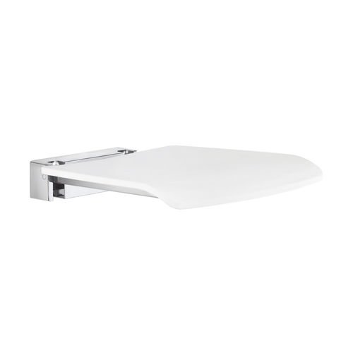 Sedile per doccia ribaltabile - H0864030 - HEXOTOL - da parete / in acciaio inossidabile / contract