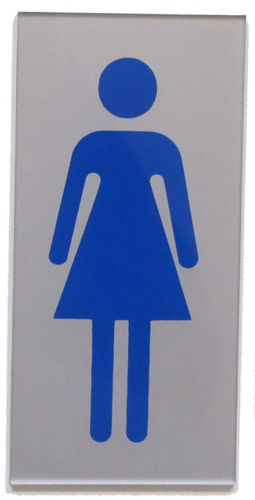 Pittogramma per porte in plastica - H0495701 - HEXOTOL - da incollare / da interno