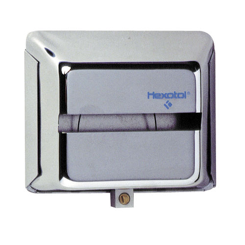 Distributore di carta igienica da parete - PH 903 - HEXOTOL - in acciaio / contract
