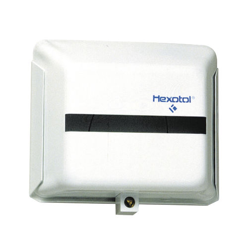 Distributore di carta igienica da parete - PH 905 - HEXOTOL - in acciaio / epossidico / contract