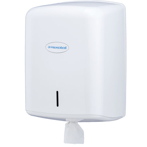 Distributore di salviette da parete - MAXI RDC  - HEXOTOL - in ABS / a srotolamento centrale / contract