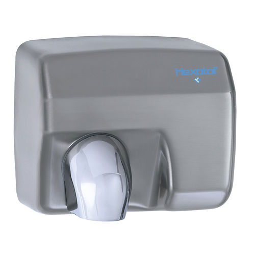 Asciugamani elettrico automatico - A160/2 - HEXOTOL - da parete / in acciaio inossidabile / per disabili
