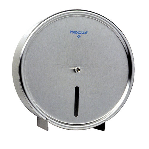Distributore di carta igienica da parete - PM 268/2 - HEXOTOL - in acciaio inossidabile / contract