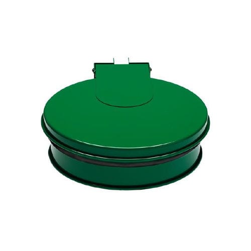 Supporto per sacco della spazzatura in acciaio galvanizzato - H0593032V - HEXOTOL - da esterno / da parete / per spazio pubblico