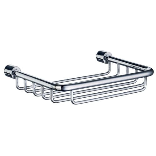 Portasapone da parete - H0864004 - HEXOTOL - in ottone cromato / per hotel