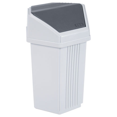 Portarifiuti in polipropilene - H0493101 - HEXOTOL - in ABS / con coperchio basculante / da interno