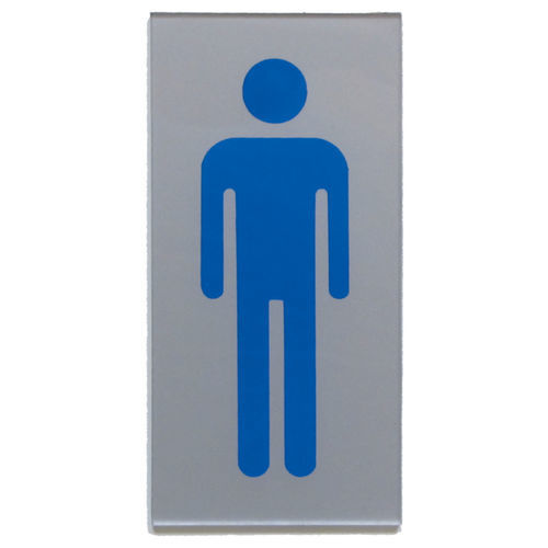Pittogramma per porte in plastica - H0495601 - HEXOTOL - da incollare / da interno