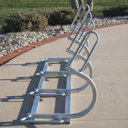 Rastrelliera per biciclette a pavimento - SENTRY™ - Madrax/Thomas Steele - per spazi pubblici / in acciaio galvanizzato / in acciaio con rivestimento a polvere