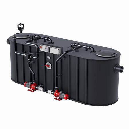 Separatore di grassi da appoggio - EURO AUTO MIX & PUMP (M+S) - KESSEL - automatico