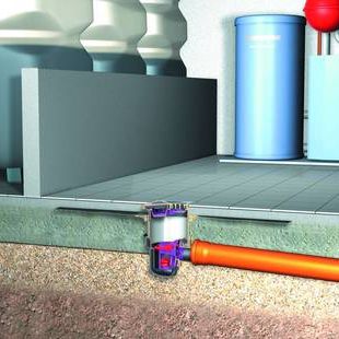 Piletta polimerica - VOLATILE LIQUID TRAPS - KESSEL - per doccia / quadrata
